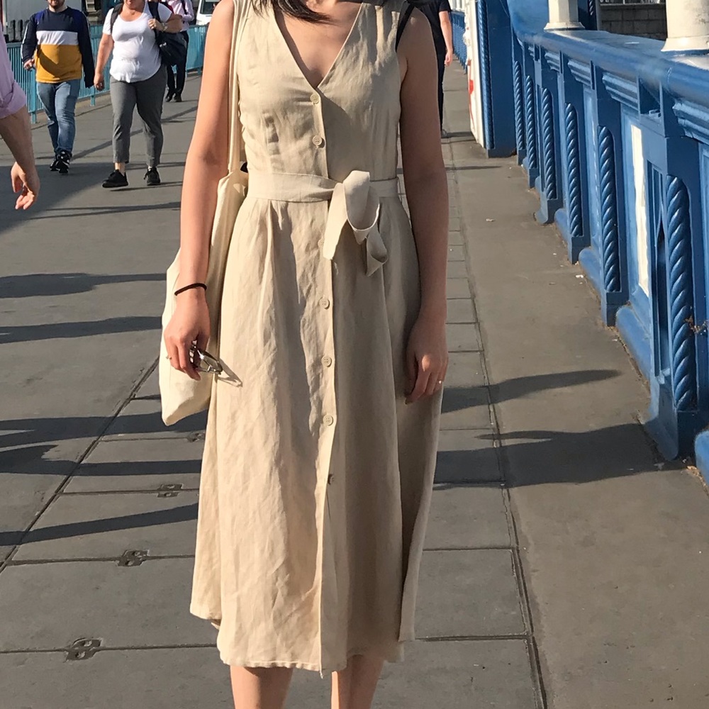 SOLD & Other stories linen dress